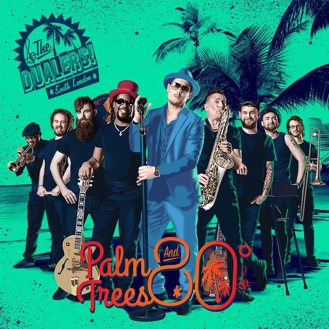 Album cover art for Palm Trees and 80 Degrees