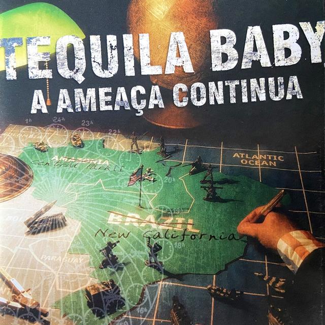 Album cover art for A Ameaça Continua