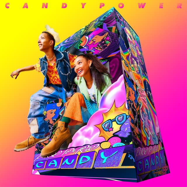 Album cover art for Candy Power