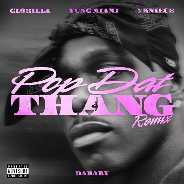 Album cover art for POP DAT THANG