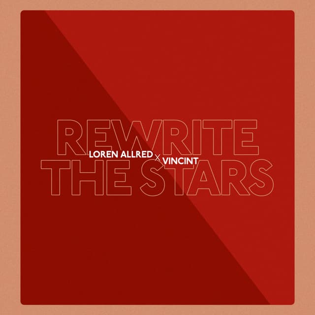 Album cover art for Rewrite the Stars