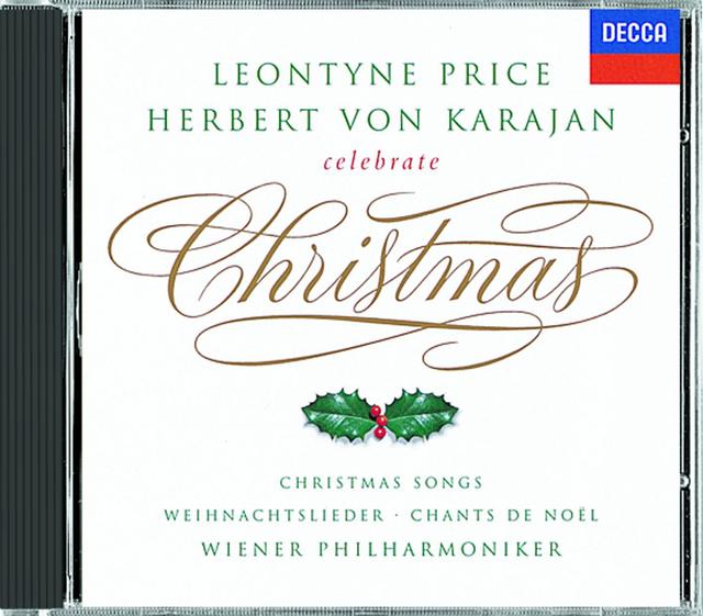 Album cover art for Leontyne Price & Herbert von Karajan Celebrate Christmas
