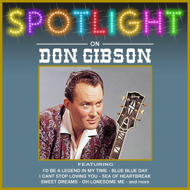 Album cover art for Spotlight On Don Gibson