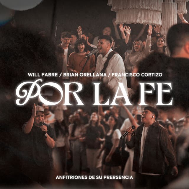 Album cover art for Por la fe