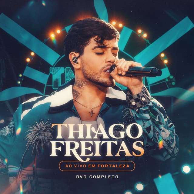 Album cover art for Ao Vivo em Fortaleza