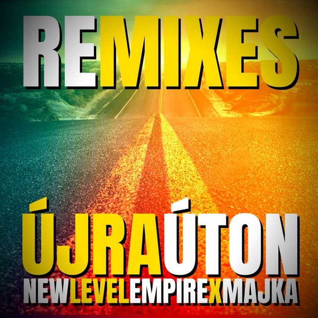 Album cover art for Újra úton (remixes)