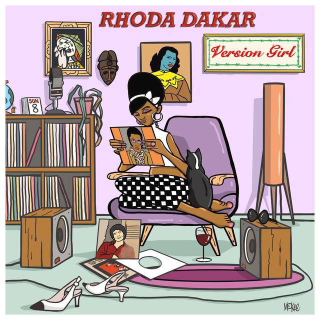 Album cover art for Version Girl