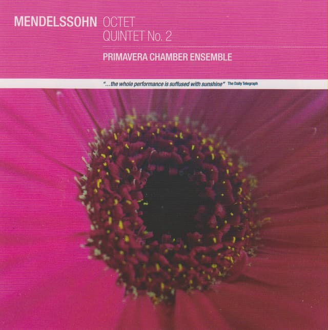 Album cover art for Mendelssohn: Octet & Quintet No.2