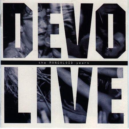 Album cover art for Live: The Mongoloid Years