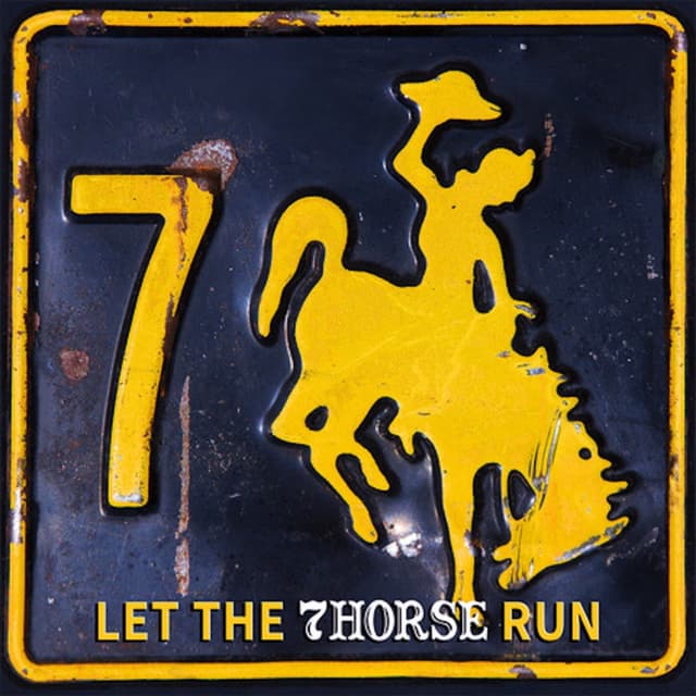 Album cover art for Let the 7Horse Run