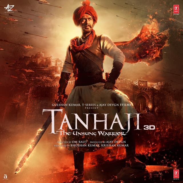 Album cover art for Tanhaji: The Unsung Warrior