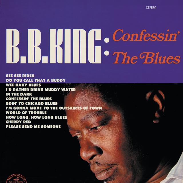 Album cover art for Confessin' The Blues