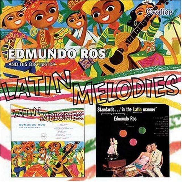 Album cover art for Latin Melodies / Standards á la Ros