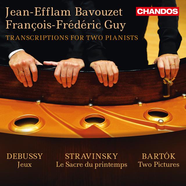 Album cover art for Transcriptions for Two Pianists