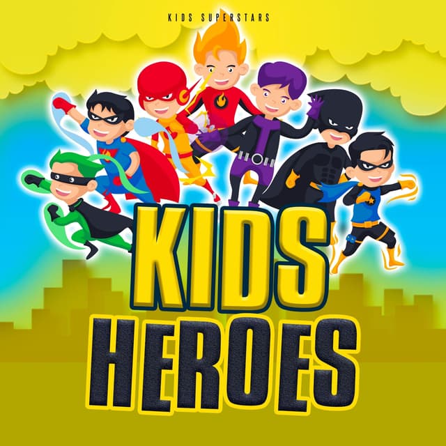 Album cover art for Kids Heroes
