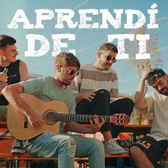 Album cover art for Aprendí de ti