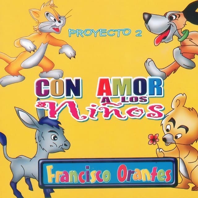 Album cover art for Con Amor a los Niños Proyecto 2