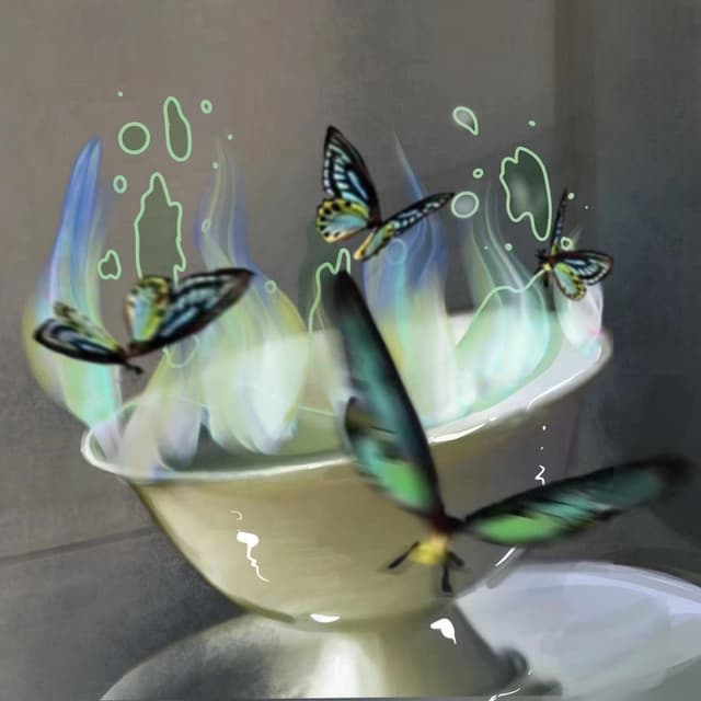 Album cover art for 苦茶子