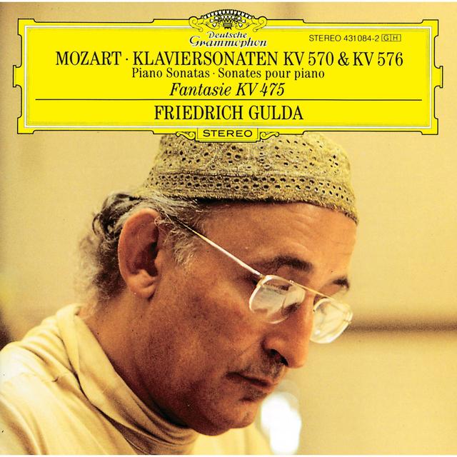 Album cover art for Mozart: Piano Sonatas KV 570 & KV 576 - Fantasie KV 475