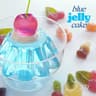 blue jelly cake