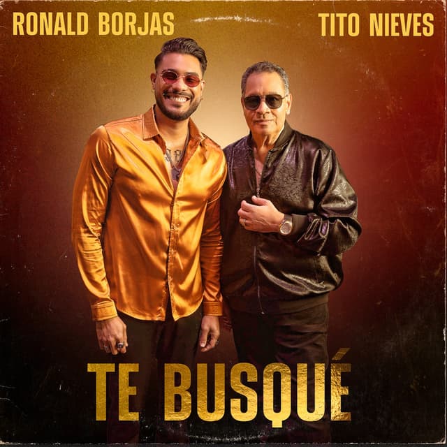 Album cover art for Te busqué