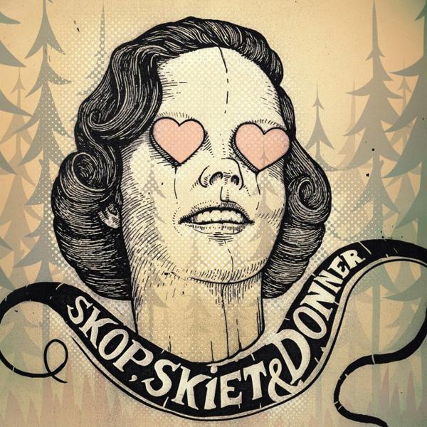 Album cover art for Skop, Skiet & Donner