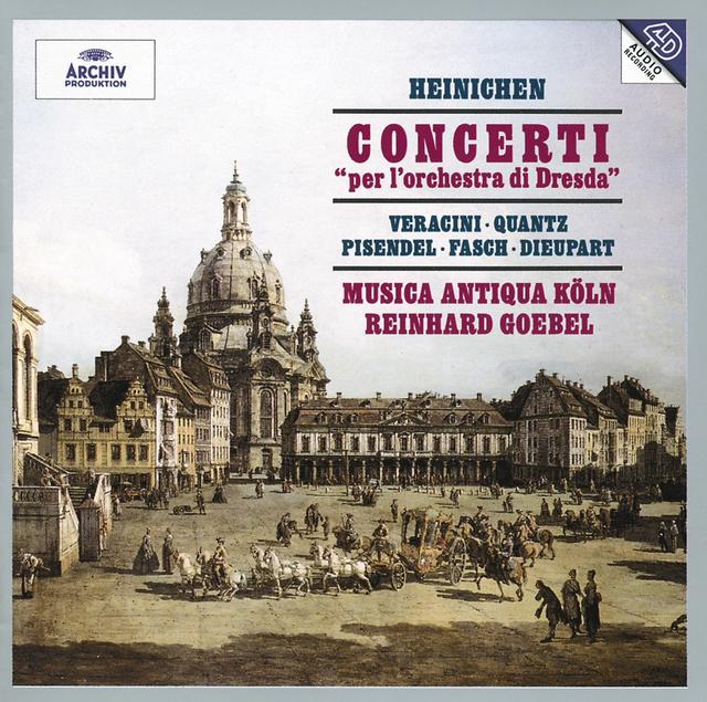 Album cover art for Heinichen: Concerti "Per l'Orchestra di Dresda"
