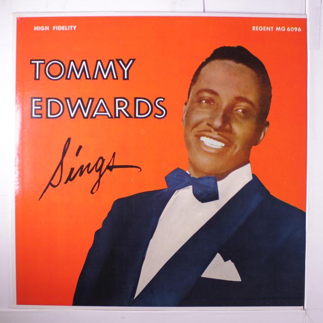 Album cover art for Tommy Edwards Sings