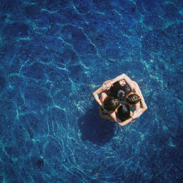 Album cover art for We Saw Blue