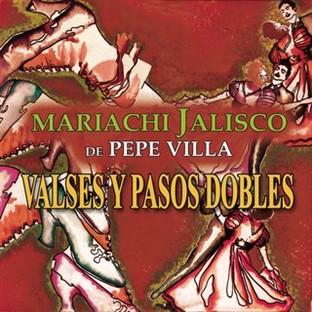 Album cover art for Valses Y Pasos Dobles