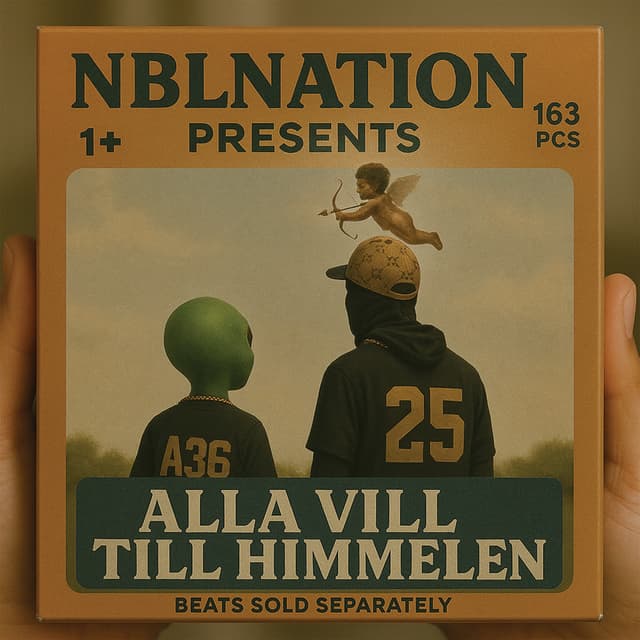 Album cover art for ALLA VILL TILL HIMMELEN