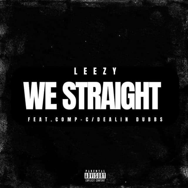 Album cover art for We Straight