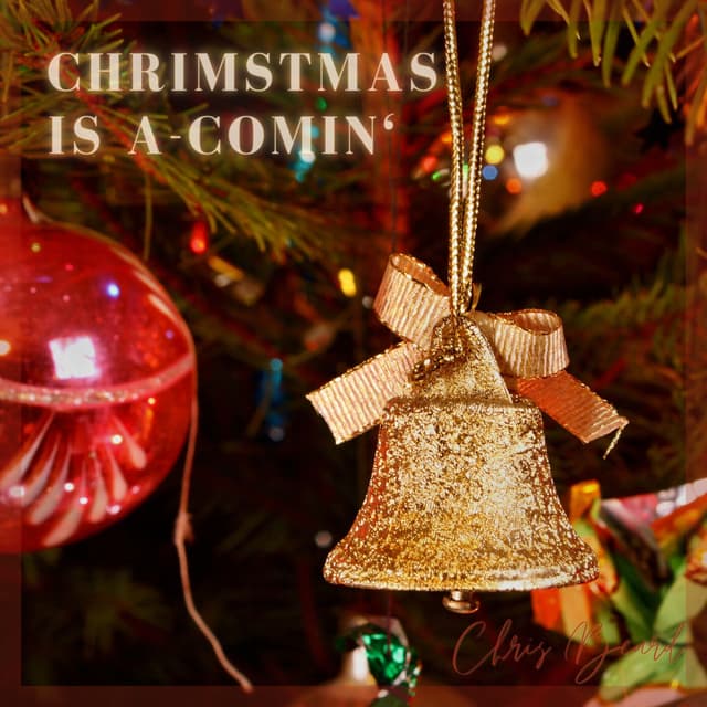 Album cover art for Christmas is a-comin'