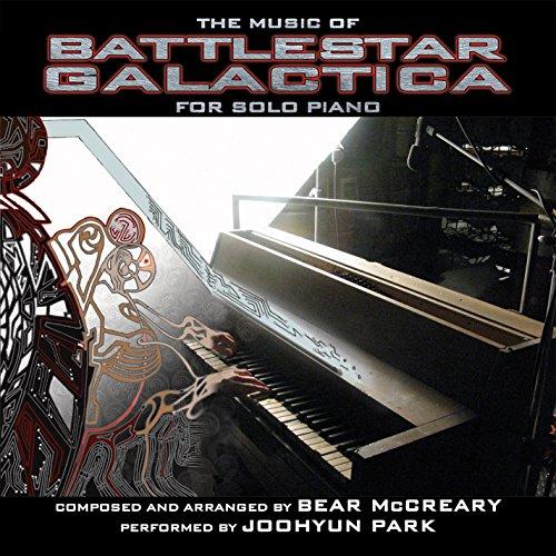 Album cover art for Music of Battlestar Galactica for Solo Piano