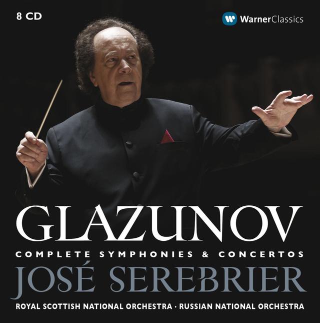 Album cover art for Glazunov : Complete Symphonies & Concertos