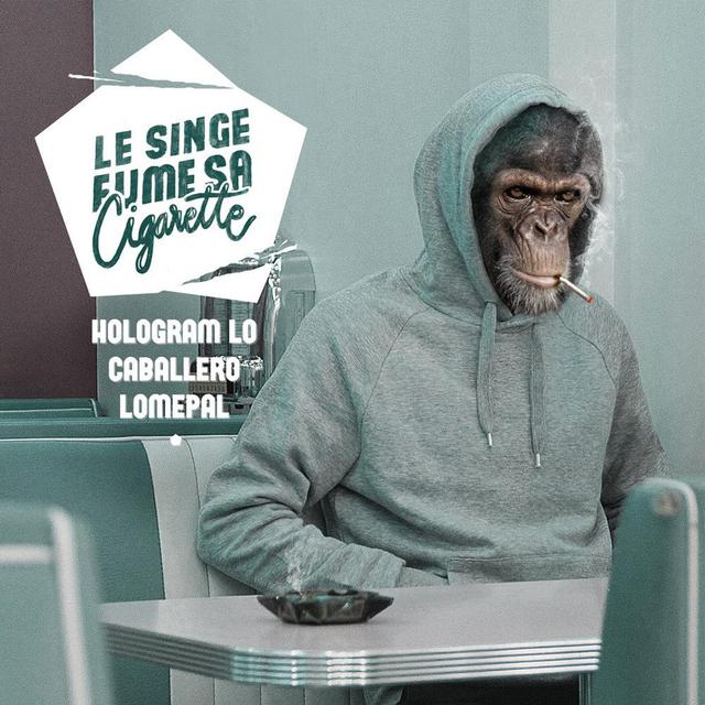 Album cover art for Le Singe Fume Sa Cigarette