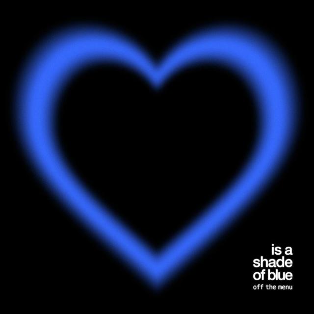 Album cover art for Love is a shade of blue