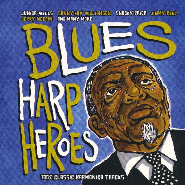 Album cover art for Blues Harp Hero