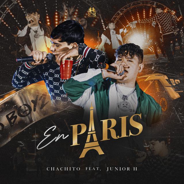 Album cover art for En Paris