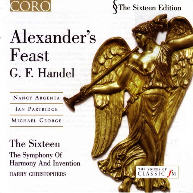 Album cover art for Handel: Alexander's Feast