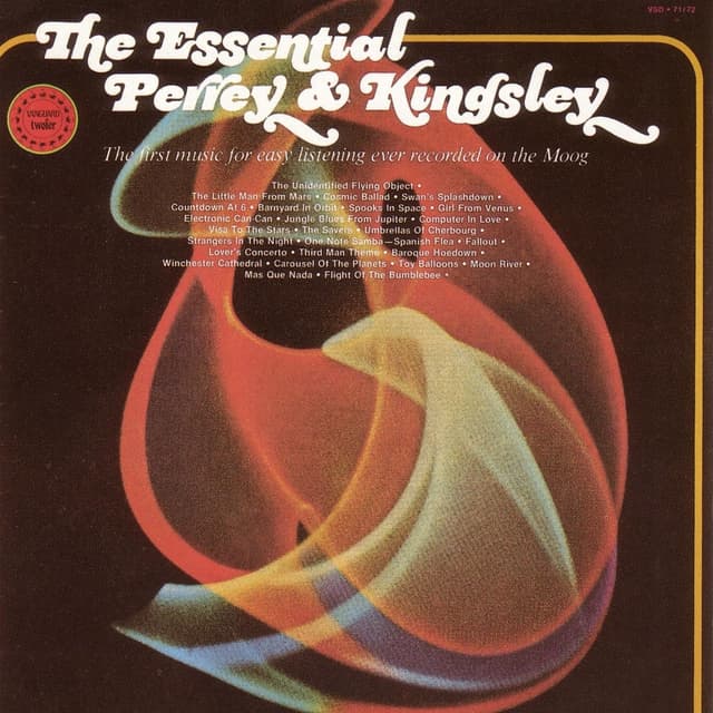 Album cover art for The Essential Perrey & Kingsley