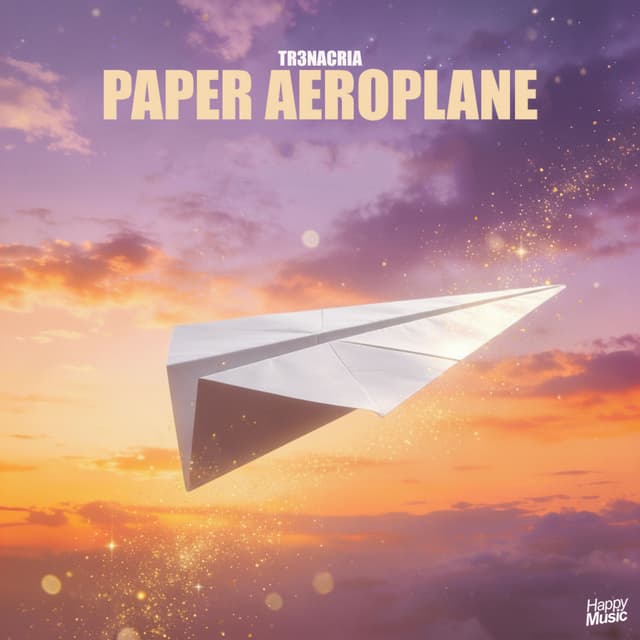 Album cover art for Paper Aeroplane