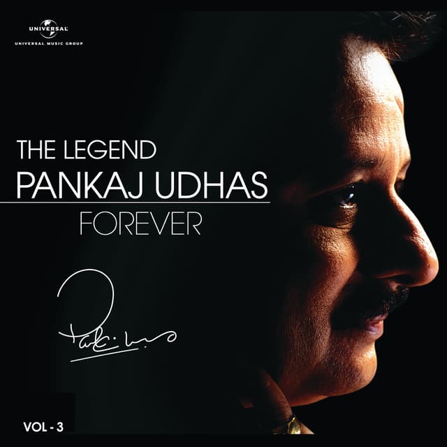 Album cover art for The Legend Forever - Pankaj Udhas - Vol.3
