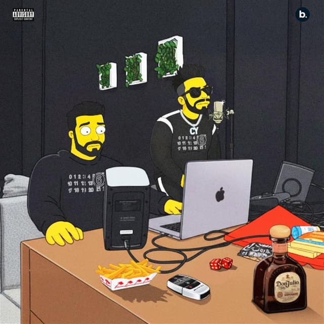 Album cover art for The Simpsons