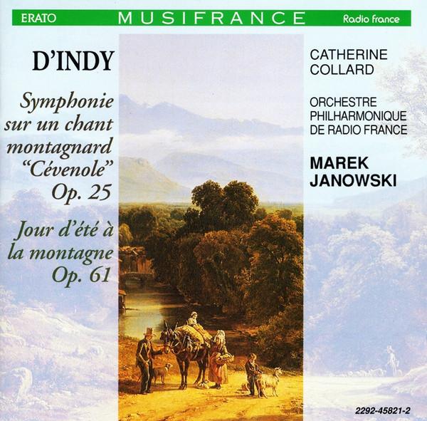 Album cover art for D'Indy: Jour d'été à la montagne & Symphonie sur un chant montagnard, 'Cévenole'