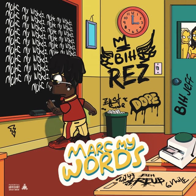 Album cover art for Marc My Words