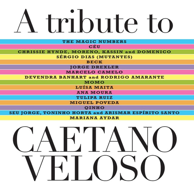 Album cover art for A Tribute To Caetano Veloso