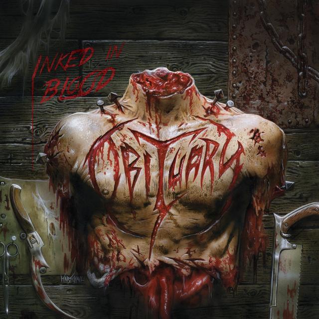 Album cover art for Inked in Blood