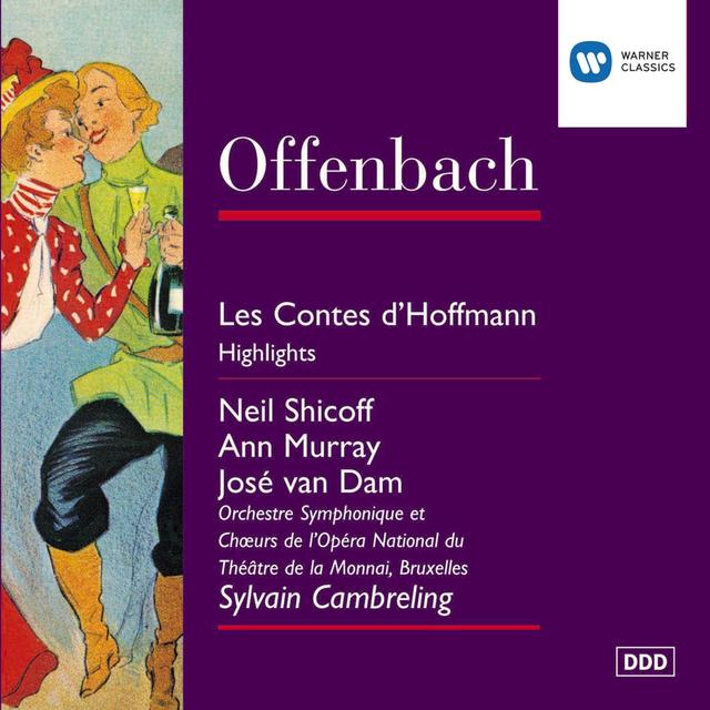 Album cover art for Offenbach: Les Contes D'hoffmann Highlights