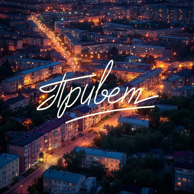 Album cover art for Привет